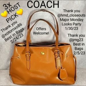 COACH Peyton Shoulder Bag/Tote/Carryall w/ Adjustable Drawstring!